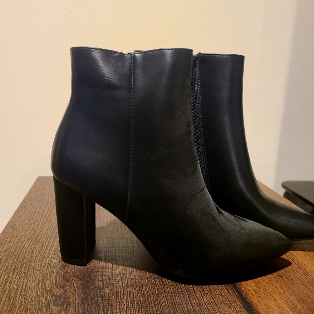 Black booties